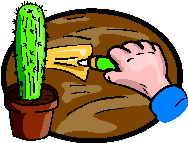 Cliparts Activiteiten Tuinieren Cactus Planten