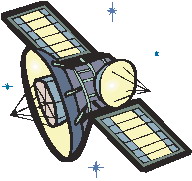 Cliparts Communicatie Satelliet 