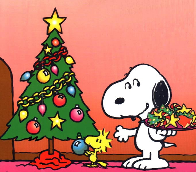 Cliparts Kerst Snoopy Kerstmis » Animaatjes.nl