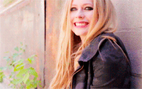 Avril Lavigne GIF. Artiesten Avril lavigne Gifs Opgewonden 