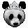 Dieren Panda Icon plaatjes 