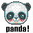 Dieren Panda Icon plaatjes 