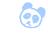 Dieren Panda Icon plaatjes 