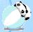 Dieren Panda Icon plaatjes 