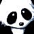 Dieren Panda Icon plaatjes 