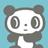 Dieren Panda Icon plaatjes 