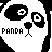 Dieren Panda Icon plaatjes 