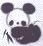 Dieren Panda Icon plaatjes 