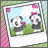 Dieren Panda Icon plaatjes 