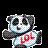 Dieren Panda Icon plaatjes 