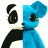 Dieren Panda Icon plaatjes 