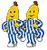 Banaan Icons Icon plaatjes 