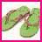 Icons Icon plaatjes Teenslippers 