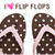 Icons Icon plaatjes Teenslippers 