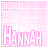 Icon plaatjes Naam icons Hannah 