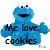 Sesamstraat Icon plaatjes Cookie monster 