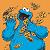 Sesamstraat Icon plaatjes Cookie monster 