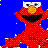 Sesamstraat Icon plaatjes Elmo 