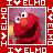 Sesamstraat Icon plaatjes Elmo 