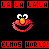 Sesamstraat Icon plaatjes Elmo 