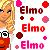 Sesamstraat Icon plaatjes Elmo 