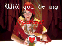 Valentijn Plaatjes Waarzegster Will You Be My Valentine