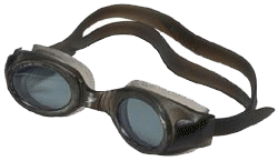 Plaatjes Zwemspullen Zwarte Duikbril