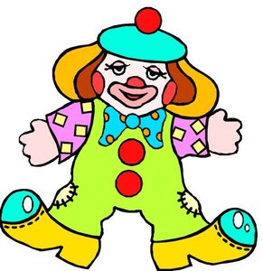 Cliparts Amusement Clowns 