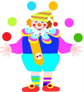 Cliparts Amusement Clowns 