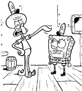 Cliparts Cartoons Spongebob 