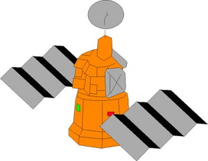 Cliparts Communicatie Satelliet 