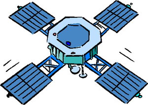 Cliparts Communicatie Satelliet 