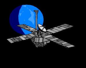 Cliparts Communicatie Satelliet 