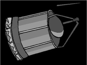 Cliparts Communicatie Satelliet 