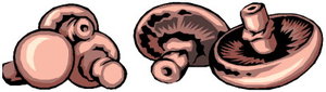 Cliparts Eten en drinken Champignons 