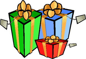 Cliparts Kerstmis Kerst cadeaus 