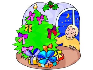 Cliparts Kerstmis Kerst cadeaus 