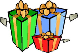 Cliparts Kerstmis Kerst cadeaus 