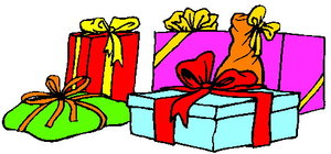 Cliparts Kerstmis Kerst cadeaus 