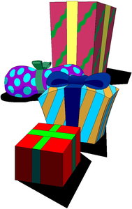 Cliparts Kerstmis Kerst cadeaus 