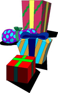 Cliparts Kerstmis Kerst cadeaus 