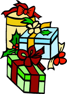 Cliparts Kerstmis Kerst cadeaus 