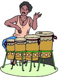 Muziek Cliparts Bongo 