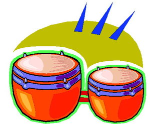 Muziek Cliparts Bongo 