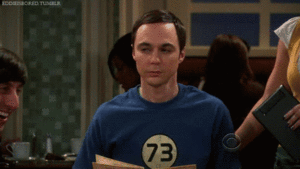 Big Bang Theory GIF. Films en series Tv Gifs Big bang theory Sheldon cooper Bbt 