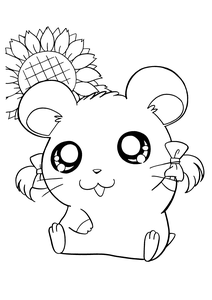 Hamtaro Kleurplaat. Hamtaro Kleurplaten Tv series kleurplaten 