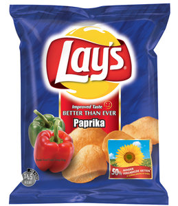 Chips Plaatjes Paprika Chips Lays