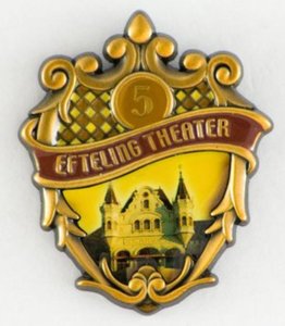 Plaatjes Efteling pins Efteling Jubileum Pins 5 Jaar Theater