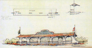 Plaatjes Efteling Efteling Bouwtekening Station West